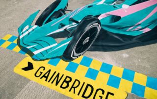 F1 MIAGP Gainbridge artwork shot by Race Service January 2022