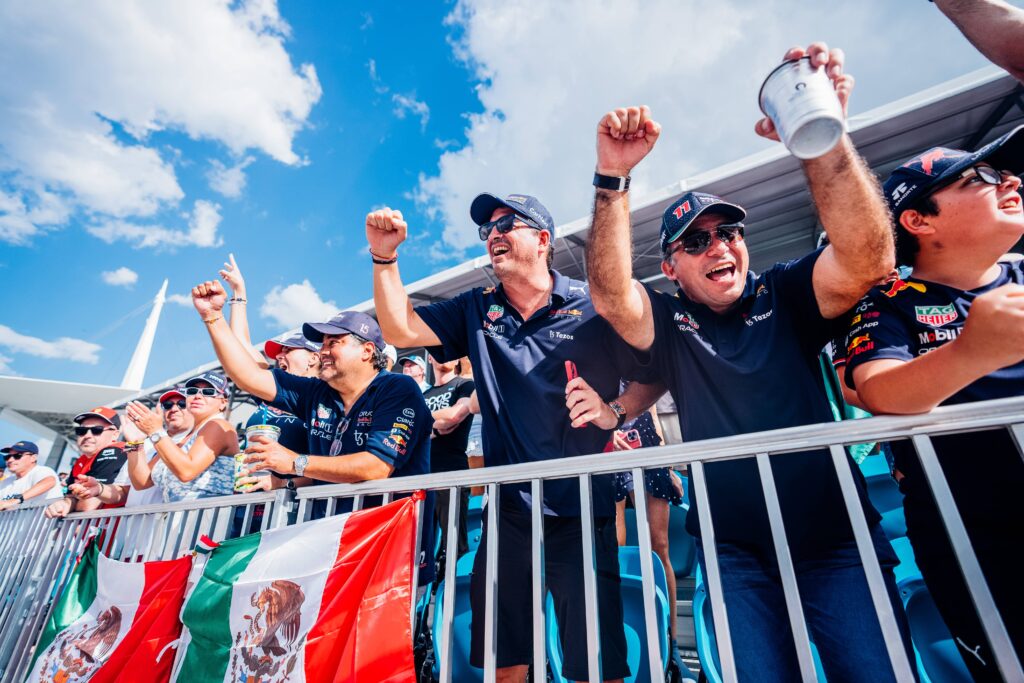 Crowd Image from the inaugural Formula 1 Crypto.com Miami Grand Prix