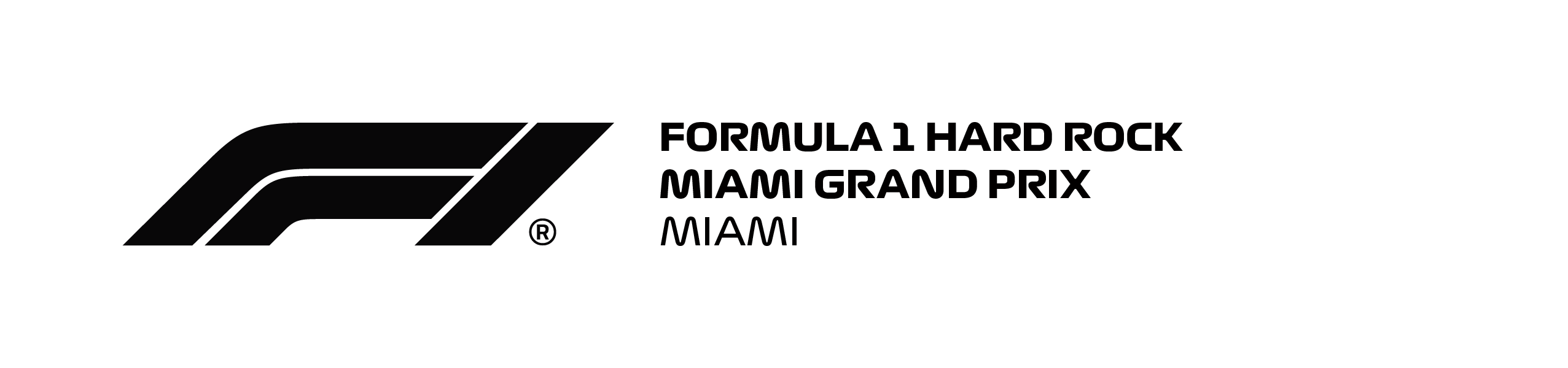 Formula 1 Hard Rock Miami Grand Prix Logo